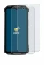 Immagine del dispositivo Doogee S110 con un'ampia varietà di protezioni per lo schermo.