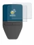 Immagine del dispositivo Trezor Safe 3 con un'ampia varietà di protezioni per lo schermo.