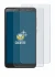 Immagine del dispositivo ZTE Blade A32 con un'ampia varietà di protezioni per lo schermo.