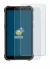 Immagine del dispositivo Oukitel WP32 con un'ampia varietà di protezioni per lo schermo.