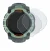 Immagine del dispositivo Garmin Instinct 3 AMOLED (50 mm) con un'ampia varietà di protezioni per lo schermo.
