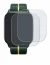 Immagine del dispositivo Motorola Moto watch fit con un'ampia varietà di protezioni per lo schermo.