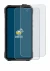 Immagine del dispositivo Oukitel WP61 Plus con un'ampia varietà di protezioni per lo schermo.
