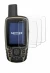 Immagine del dispositivo Garmin GPSMAP 65 con un'ampia varietà di protezioni per lo schermo.
