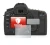 Immagine del dispositivo Canon EOS 5D con un'ampia varietà di protezioni per lo schermo.