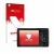 Parte frontale di una confezione del prodotto con il logo del marchio upscreen. Accanto è raffigurato il dispositivo Canon Pow