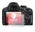 Immagine del dispositivo Nikon D3200 con un'ampia varietà di protezioni per lo schermo.