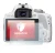 Immagine del dispositivo Canon EOS 100D con un'ampia varietà di protezioni per lo schermo.
