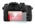 Immagine del dispositivo Panasonic Lumix DMC-GH4 con un'ampia varietà di protezioni per lo schermo.