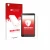 Parte frontale di una confezione del prodotto con il logo del marchio upscreen. Accanto è raffigurato il dispositivo Samsung G