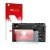Parte frontale di una confezione del prodotto con il logo del marchio upscreen. Accanto è raffigurato il dispositivo Sony Alph