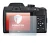 Immagine del dispositivo Nikon Coolpix B500 con un'ampia varietà di protezioni per lo schermo.