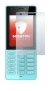Immagine del dispositivo Nokia 216 con un'ampia varietà di protezioni per lo schermo.