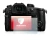 Immagine del dispositivo Panasonic Lumix DC-GH5 con un'ampia varietà di protezioni per lo schermo.
