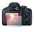 Immagine del dispositivo Canon EOS 4000D con un'ampia varietà di protezioni per lo schermo.