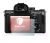 Immagine del dispositivo Sony Alpha 7R III con un'ampia varietà di protezioni per lo schermo.