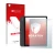 Parte frontale di una confezione del prodotto con il logo del marchio upscreen. Accanto è raffigurato il dispositivo Kobo Form