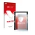 Parte frontale di una confezione del prodotto con il logo del marchio upscreen. Accanto è raffigurato il dispositivo Tesla Mod