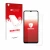 Parte frontale di una confezione del prodotto con il logo del marchio upscreen. Accanto è raffigurato il dispositivo Xiaomi Mi