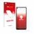 Parte frontale di una confezione del prodotto con il logo del marchio upscreen. Accanto è raffigurato il dispositivo Tecno Spa