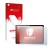 Parte frontale di una confezione del prodotto con il logo del marchio upscreen. Accanto è raffigurato il dispositivo Lenovo Ta