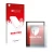 Parte frontale di una confezione del prodotto con il logo del marchio upscreen. Accanto è raffigurato il dispositivo Boox Tab 