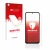 Parte frontale di una confezione del prodotto con il logo del marchio upscreen. Accanto è raffigurato il dispositivo HTC U23 P