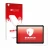 Parte frontale di una confezione del prodotto con il logo del marchio upscreen. Accanto è raffigurato il dispositivo Oukitel R