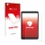 Parte frontale di una confezione del prodotto con il logo del marchio upscreen. Accanto è raffigurato il dispositivo Doogee T2