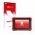 Parte frontale di una confezione del prodotto con il logo del marchio upscreen. Accanto è raffigurato il dispositivo Launch MO