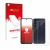 Parte frontale di una confezione del prodotto con il logo del marchio upscreen. Accanto è raffigurato il dispositivo Samsung G