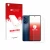 Parte frontale di una confezione del prodotto con il logo del marchio upscreen. Accanto è raffigurato il dispositivo Motorola 