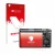 Parte frontale di una confezione del prodotto con il logo del marchio upscreen. Accanto è raffigurato il dispositivo Ricoh GR 