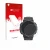Parte frontale di una confezione del prodotto con il logo del marchio upscreen. Accanto è raffigurato il dispositivo Amazfit A