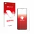 Parte frontale di una confezione del prodotto con il logo del marchio upscreen. Accanto è raffigurato il dispositivo Xiaomi 14