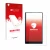 Parte frontale di una confezione del prodotto con il logo del marchio upscreen. Accanto è raffigurato il dispositivo FiiO JM21