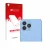 Parte frontale di una confezione del prodotto con il logo del marchio upscreen. Accanto è raffigurato il dispositivo Cubot P80