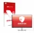 Parte frontale di una confezione del prodotto con il logo del marchio upscreen. Accanto è raffigurato il dispositivo Dell Pro 