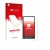 Parte frontale di una confezione del prodotto con il logo del marchio upscreen. Accanto è raffigurato il dispositivo reMarkabl