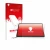 Parte frontale di una confezione del prodotto con il logo del marchio upscreen. Accanto è raffigurato il dispositivo Elo Touch