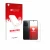 Parte frontale di una confezione del prodotto con il logo del marchio upscreen. Accanto è raffigurato il dispositivo Xiaomi Po