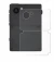 Immagine del dispositivo Light Phone 3 (Posteriore) con un'ampia varietà di protezioni per lo schermo.