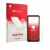 Parte frontale di una confezione del prodotto con il logo del marchio upscreen. Accanto è raffigurato il dispositivo Ulefone R