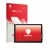 Parte frontale di una confezione del prodotto con il logo del marchio upscreen. Accanto è raffigurato il dispositivo Sunmi CPa