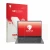 Parte frontale di una confezione del prodotto con il logo del marchio upscreen. Accanto è raffigurato il dispositivo Acer Chro