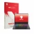Parte frontale di una confezione del prodotto con il logo del marchio upscreen. Accanto è raffigurato il dispositivo HP HyperX