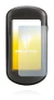 Immagine del dispositivo Garmin Oregon 550 con un'ampia varietà di protezioni per lo schermo.
