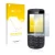Parte frontale di una confezione del prodotto con il logo del marchio upscreen. Accanto è raffigurato il dispositivo Nokia Ash