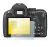 Immagine del dispositivo Pentax K-50 con un'ampia varietà di protezioni per lo schermo.