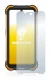 Immagine del dispositivo Doogee S58 Pro con un'ampia varietà di protezioni per lo schermo.